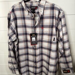 Ariat Men’s FR- Fire Retardant Chiseled Work Shirt